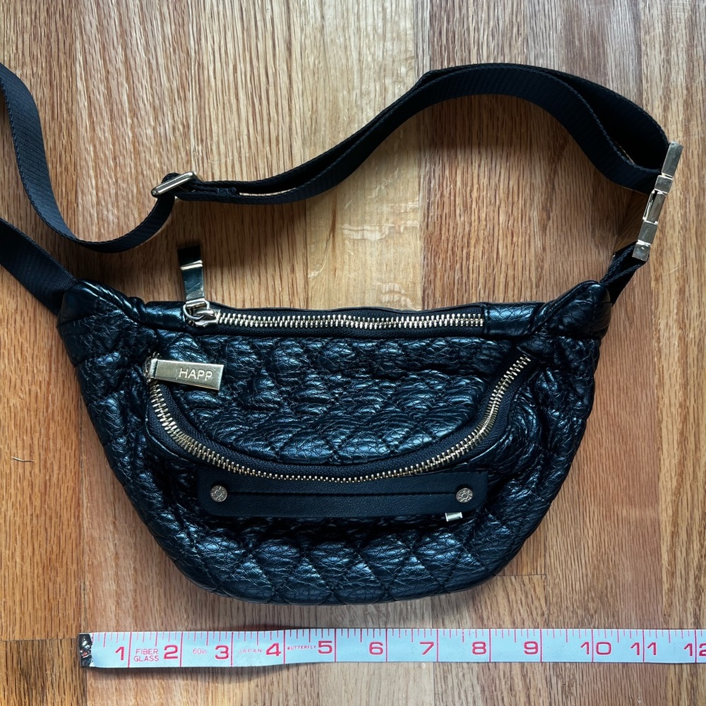 HAPP brand quilted fanny pack bet bag - Picture 5 of 10